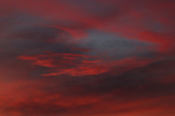 sky with clouds