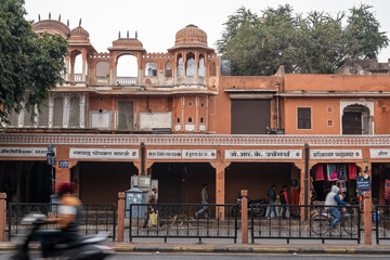 Fototapeta premium jaipur city street view