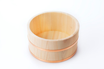 木桶　Japanese Hinoki wood Bucket