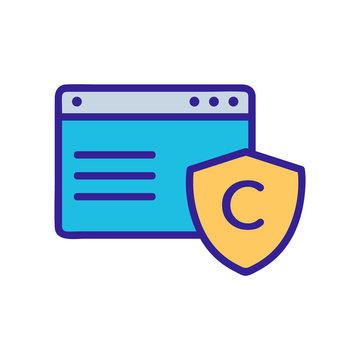 recommend clip art: Journalism icon vector. A thin line sign. Isolated contour symbol illustration