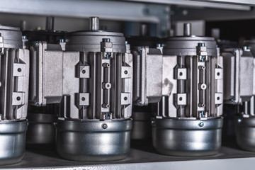 Worm motor, electric motors and equipment for bottling lines, industrial equipment for factories...