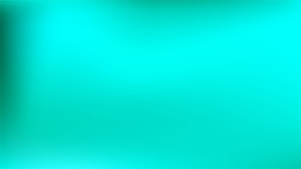 Aquamarine colored abstract gradient mesh