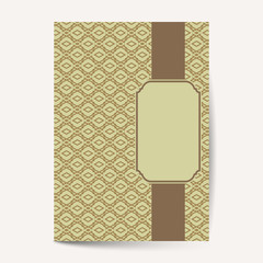 Luxury Premium cover page design for menu , brochure, card invitation template. Luxury ornament.