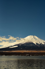 富士　雪山