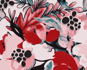 Abstract Flowers 