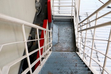 staircase in modern building