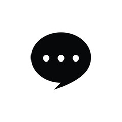 Speech Bubble vector icon