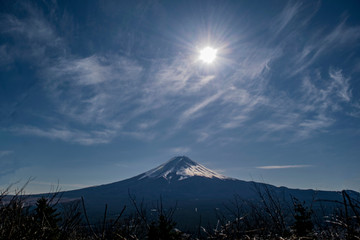Mt. Fuji Japan winter