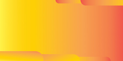 Fresh Orange Yellow Circle Line Abstract Background Presentation Vector Illustration