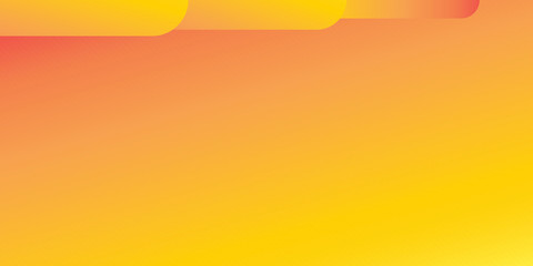 Fresh Orange Yellow Circle Line Abstract Background Presentation Vector Illustration