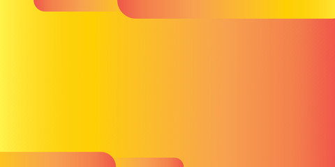 Fresh Orange Yellow Circle Line Abstract Background Presentation Vector Illustration