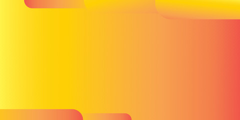 Fresh Orange Yellow Circle Line Abstract Background Presentation Vector Illustration