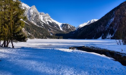 Lake in the Alps