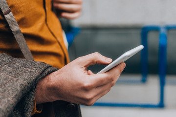 Modern young businessman