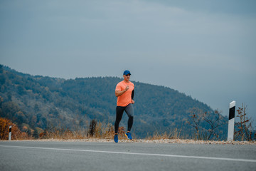 Obraz premium Going for a run