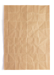 sheet of paper with empty pages  at white background