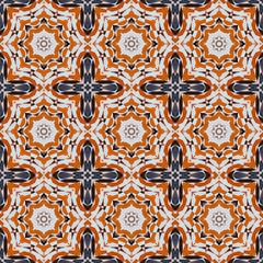 Digital paper pattern mosaic seamless Background south Morocco