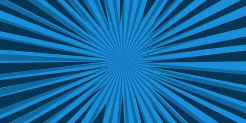 Fototapeta premium Blue light line comic star vector presentation background design.