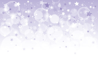 星　キラキラ　背景　紫