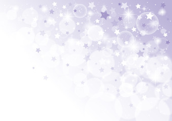 星　キラキラ　背景　紫
