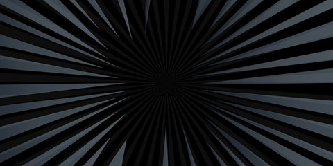 Black grey light line comic star vector presentation background design.