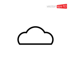 Cloud Icon Design Vector Illustration