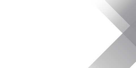 Grey white abstract background geometry shine and layer element vector for presentation design. Suit for business, corporate, institution, party, festive, seminar, and talks.