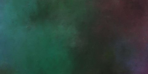 abstract artistic aged horizontal texture with dark slate gray, teal blue and old mauve color