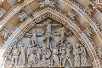 Obraz premium The Metropolitan Cathedral of Saints Vitus