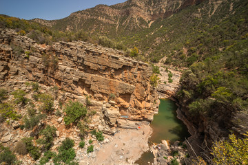 Paradise Valley, Tamraght River, Morocco
