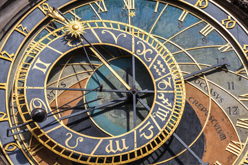 Nice the Prague astronomical clock