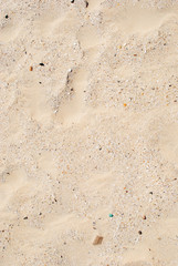 Golden Sand on the beach as background. Sand Texture. Golden sand. Background from fine sand.