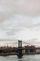 The Manhattan Bridge over the East River in New York City II
