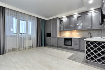 kitchen living room