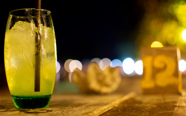 Cocktail en chill out en primera linea de playa