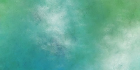 abstract background with cadet blue, pastel blue and teal blue colors and light old horizontal background texture