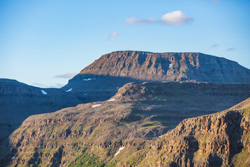Putorana Plateau landscape. Russia nature, Taimyr