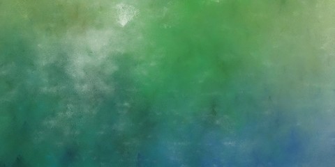 abstract background with sea green, gray gray and ash gray colors and light grunge horizontal header background