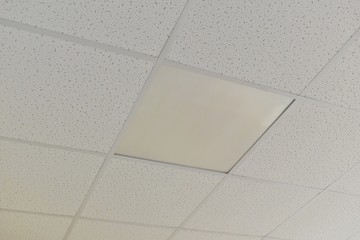 Raster light ceilings in office buildings