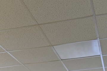 Raster light ceilings in office buildings