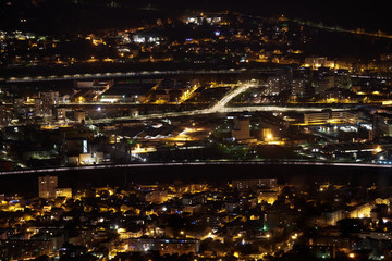 Grenoble at night