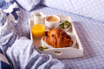 Breakfast in bed