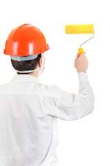Man with Paint Roller