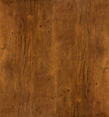 Brown wood texture. Abstract background, empty template. Vintage, vignetting, vignette,