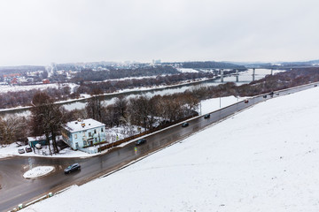 Fototapeta premium the surroundings of Kaluga, Russia