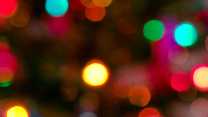 Colorful bokeh background