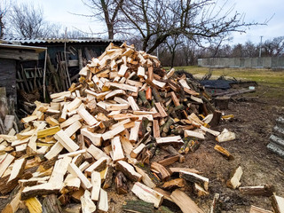 pile of wood
