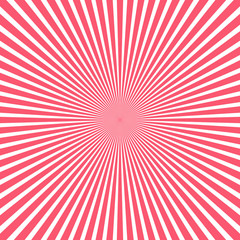 Bright pink rays background. Vector illustration eps 10