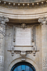 Secondary entrance of the Grand Palais - Paris, France