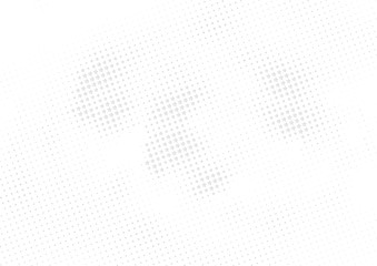 Abstract halftone dotted background. Futuristic grunge pattern, star, shadow.  Gray modern optical pop art texture for posters, sites, business cards, cover, labels mock-up, vintage stickers